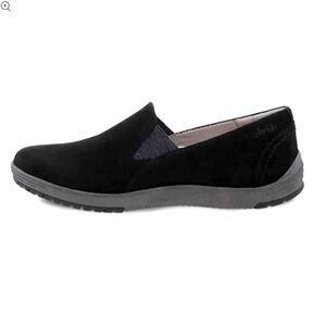 Dansko Black Slip-On Loafers Timeless Elegance